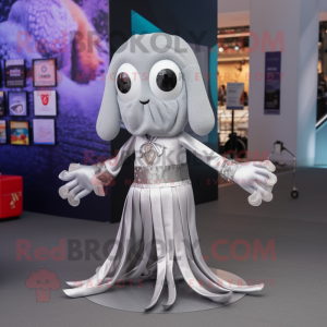 Silver Octopus mascotte...