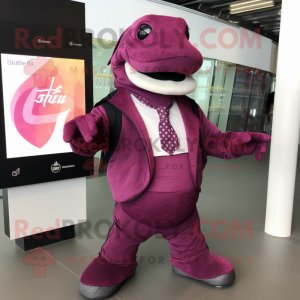 Magenta Titanoboa mascotte...