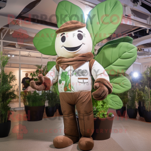 Brown Beanstalk mascotte...