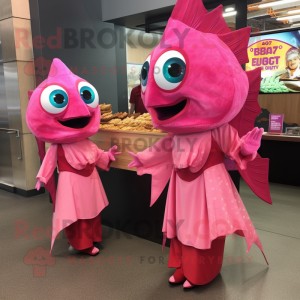 Pink Fish Tacos mascotte...