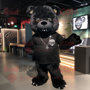 Schwarzer Teddybär...