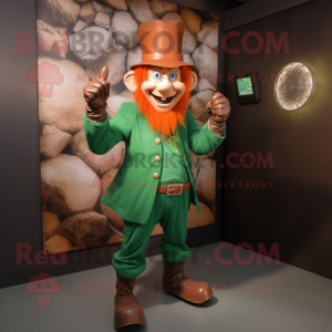 Rost Leprechaun maskot...