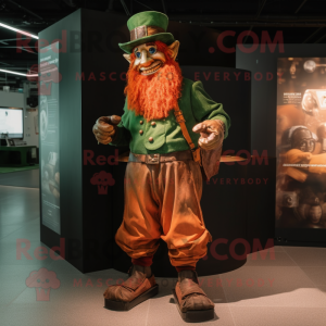 Rost Leprechaun maskot...