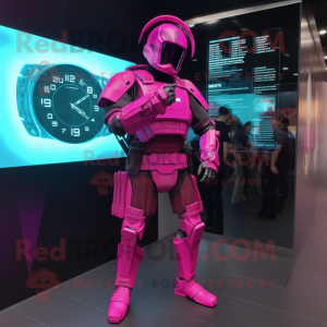 Magenta Spartan Soldier...