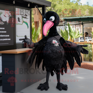 Black Flamingo mascotte...