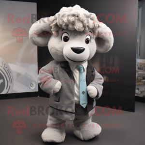 Gray Ram mascotte kostuum...