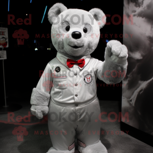 Silberner Teddybär...