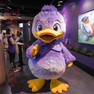 Lavender Duck mascotte...