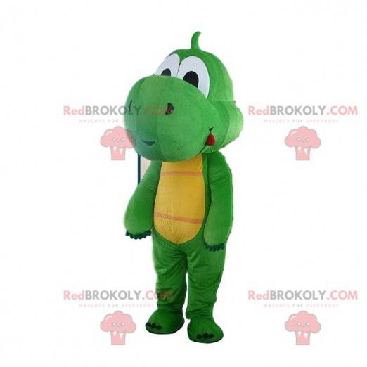 Yoshi kostuum mascotte. Baby Yoshi-kostuum, Mario -