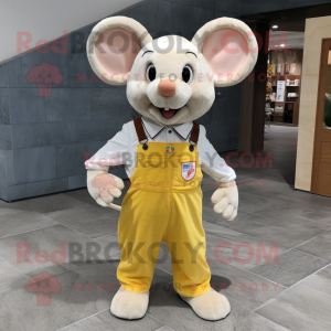 Cream Mouse maskot...