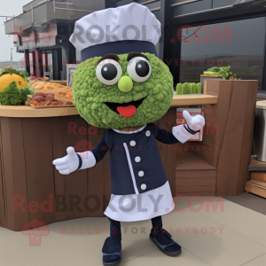 Navy Falafel maskot drakt...