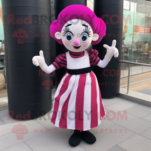 Magenta Mime mascotte...