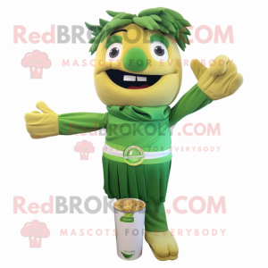 Green Pesto Pasta mascotte...