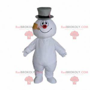 Snowman mascot, mountain costume, Christmas costume -