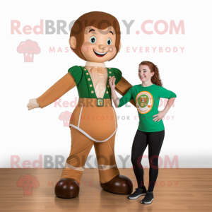 Tan Irish Dancer mascotte...