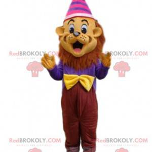 Festlig løve maskot, fargerik tiger kostyme - Redbrokoly.com