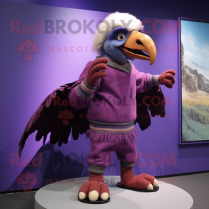 Purple Vulture mascotte...