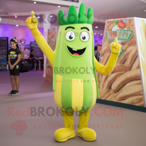 Green French Fries mascotte...