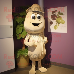 Beige Grape mascotte...