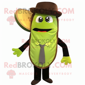 Olive Tacos maskot kostume...
