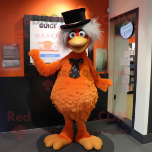 Orangefarbener Emu...