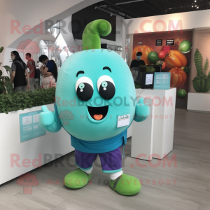 Cyan Turnip mascotte...