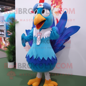 Cyan Roosters mascotte...