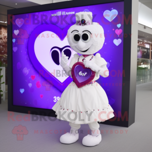 Purple Heart maskot kostume...