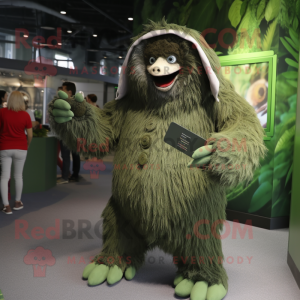 Forest Green Giant Sloth...