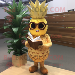 Tan Pineapple mascotte...