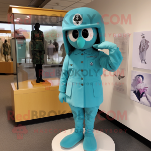 Teal Air Force Soldier...