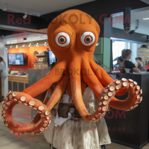 Rust Octopus mascotte...