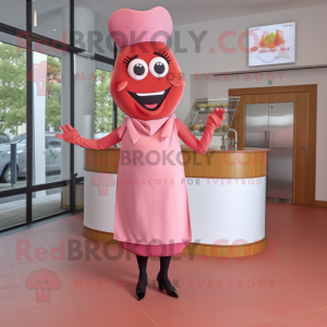 Pink Currywurst mascotte...