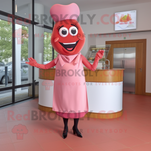 Pink Currywurst maskot...