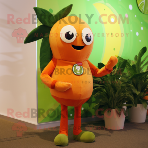 Oliven Orange maskot...