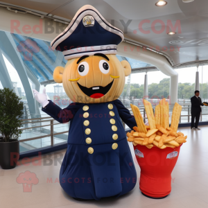 Navy French Fries mascotte...