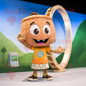 Tan Armbånd maskot kostume...