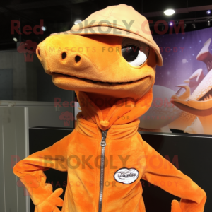 Oranje Coelophysis mascotte...