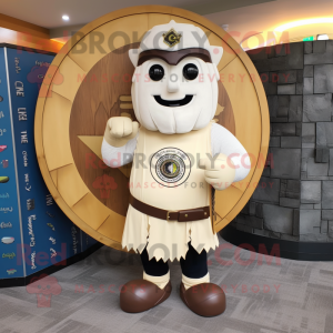 Creme Celtic Shield maskot...