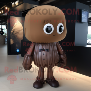 Brown Jellyfish mascotte...