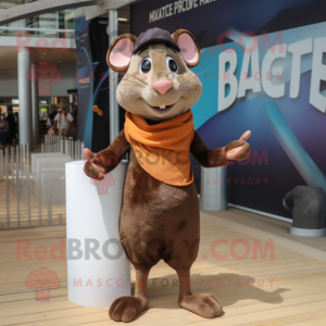 Bruin Ratatouille mascotte...