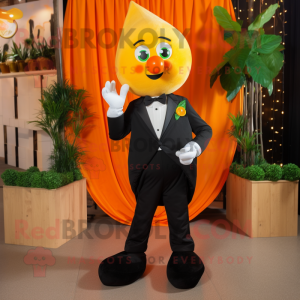 Oransje Mango maskot...