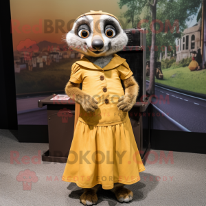  Meerkat maskot kostume...