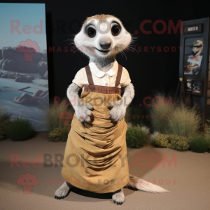  Meerkat maskot kostume...