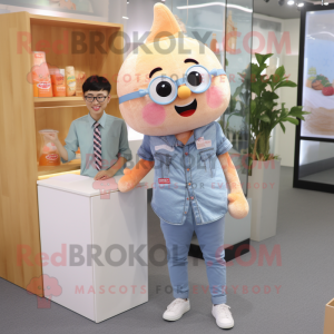 Peach Ice Cream mascotte...