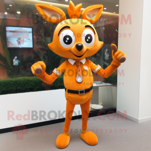 Orange Deer mascotte...