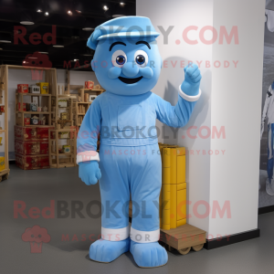 Sky Blue Candy Box mascotte...