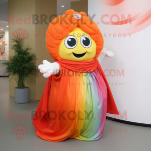 Orange Rainbow maskot...