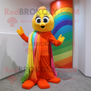 Orange Rainbow maskot...