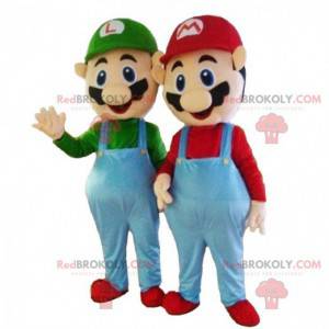 Mario und Luigi Maskottchen, 2 Nintendo Maskottchen -